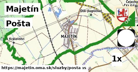 Pošta, Majetín