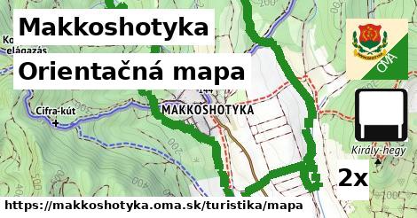 Orientačná mapa, Makkoshotyka