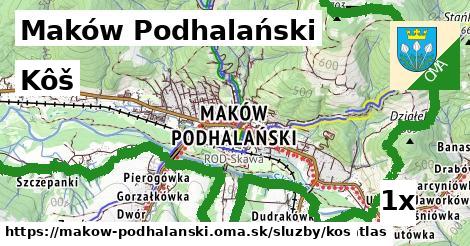 kôš v Maków Podhalański