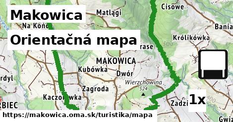 Orientačná mapa, Makowica