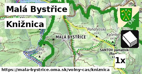 Knižnica, Malá Bystřice