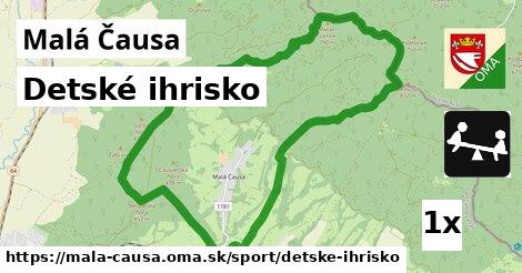 Detské ihrisko, Malá Čausa