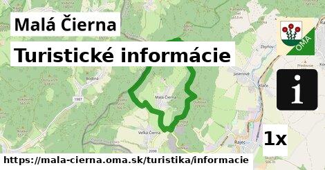 Turistické informácie, Malá Čierna