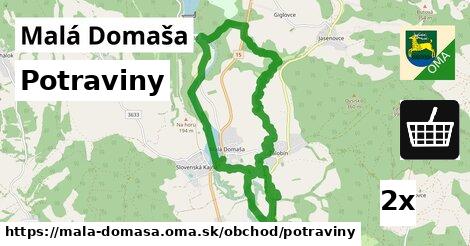 Potraviny, Malá Domaša