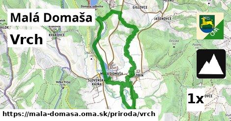 Vrch, Malá Domaša