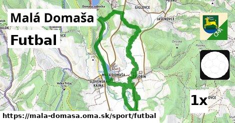 Futbal, Malá Domaša