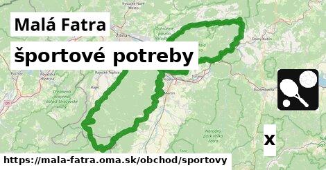 športové potreby, Malá Fatra