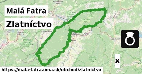 Zlatníctvo, Malá Fatra