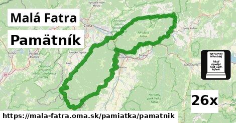 Pamätník, Malá Fatra