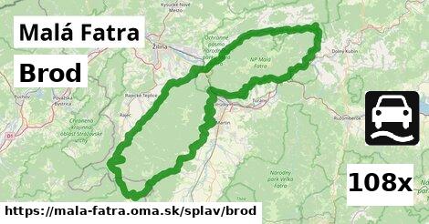 Brod, Malá Fatra