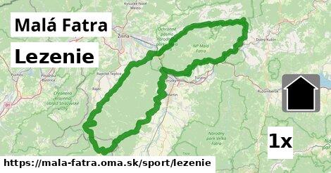 Lezenie, Malá Fatra