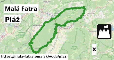 Pláž, Malá Fatra