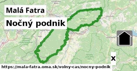 Nočný podnik, Malá Fatra