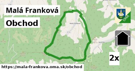 obchod v Malá Franková