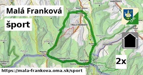 šport v Malá Franková