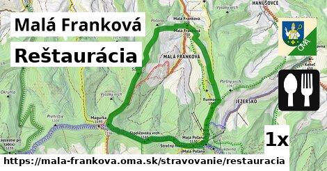 reštaurácia v Malá Franková