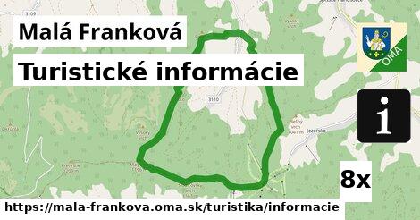 Turistické informácie, Malá Franková