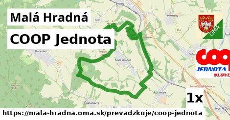 COOP Jednota, Malá Hradná