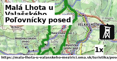 Poľovnícky posed, Malá Lhota u Valašského Meziříčí