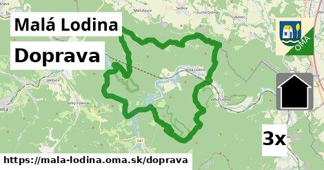 doprava v Malá Lodina