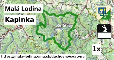 Kaplnka, Malá Lodina