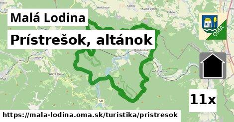 Prístrešok, altánok, Malá Lodina