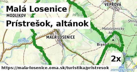 Prístrešok, altánok, Malá Losenice