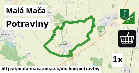 Potraviny, Malá Mača