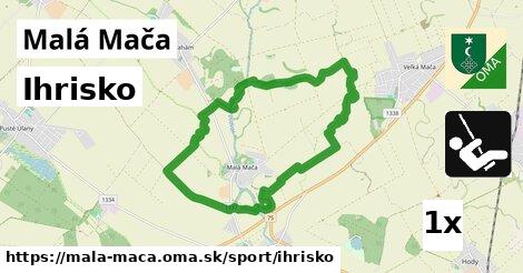 Ihrisko, Malá Mača