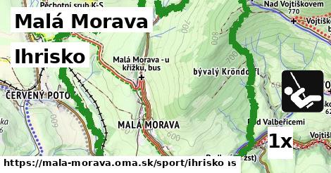 Ihrisko, Malá Morava