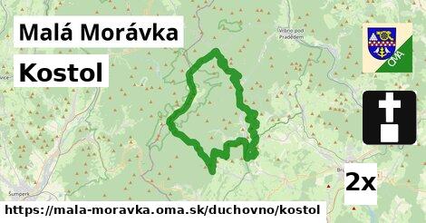 Kostol, Malá Morávka