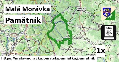 Pamätník, Malá Morávka