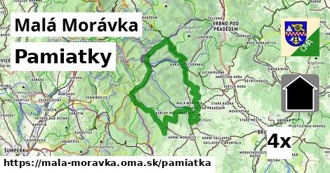 pamiatky v Malá Morávka