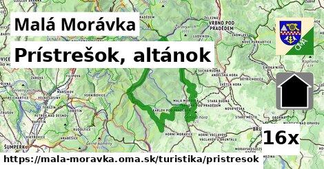 Prístrešok, altánok, Malá Morávka