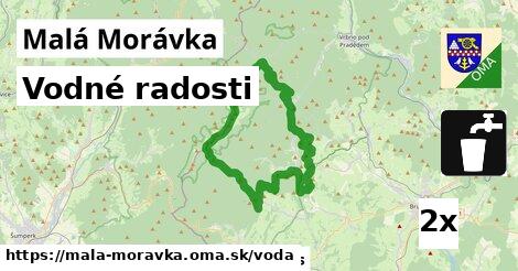 vodné radosti v Malá Morávka