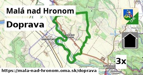 doprava v Malá nad Hronom