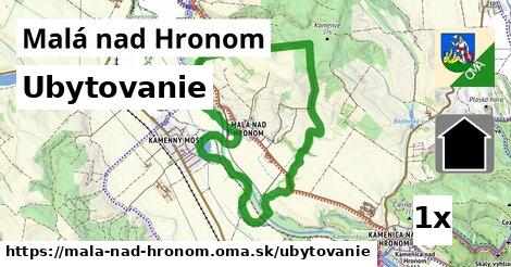 ubytovanie v Malá nad Hronom