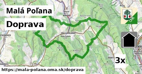 doprava v Malá Poľana