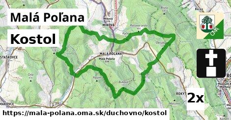 Kostol, Malá Poľana