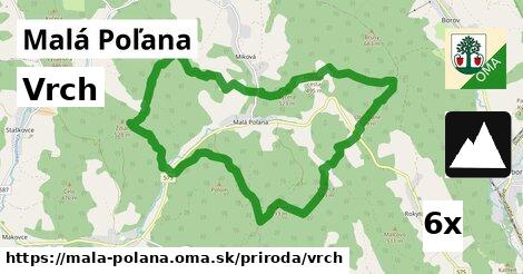 Vrch, Malá Poľana