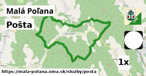 pošta v Malá Poľana