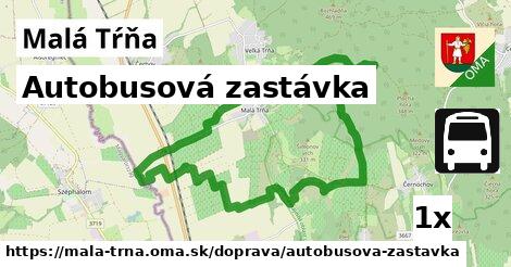 Autobusová zastávka, Malá Tŕňa