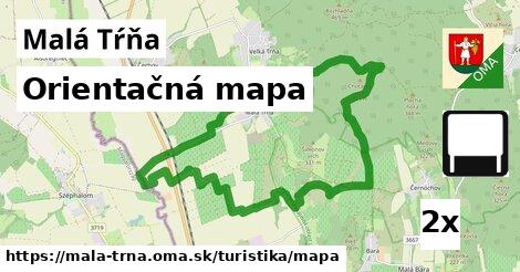 Orientačná mapa, Malá Tŕňa