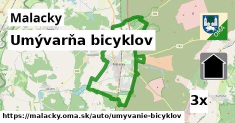 Umývarňa bicyklov, Malacky