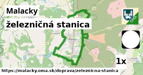 železničná stanica, Malacky