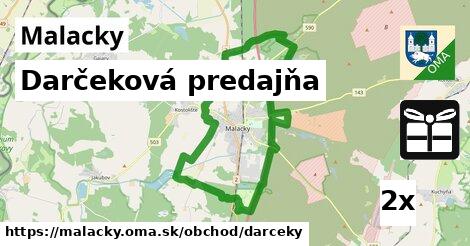 Darčeková predajňa, Malacky