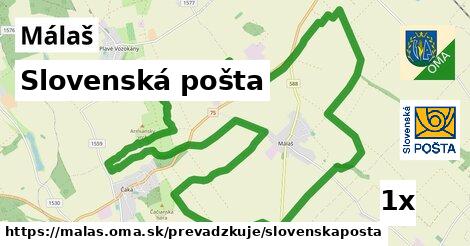 Slovenská pošta, Málaš