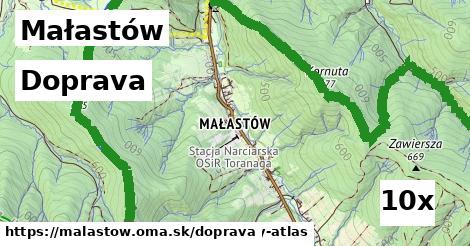 doprava v Małastów