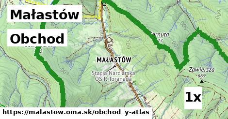 obchod v Małastów