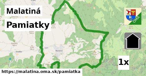 pamiatky v Malatiná